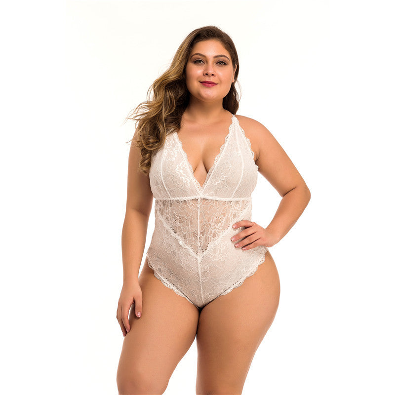Sous vêtement blanc body grande taille