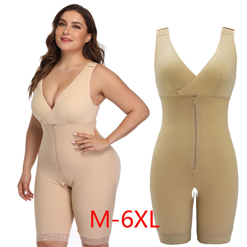 Sous vêtements beige gainant femme grande taille