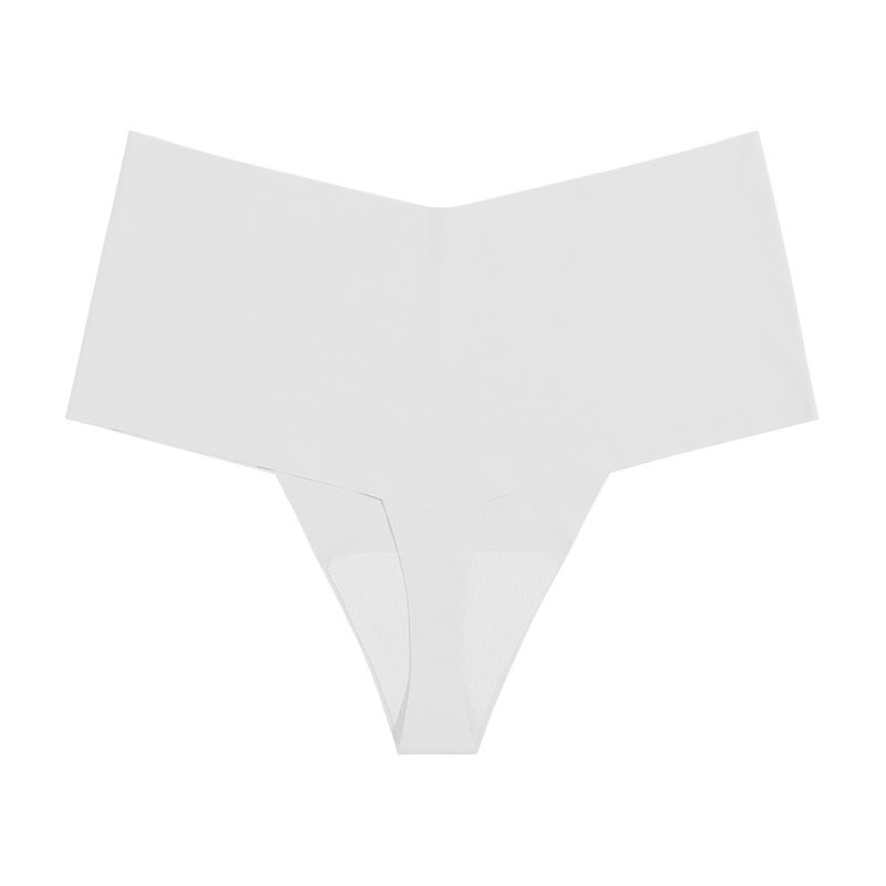 String taille haute grande taille blanc