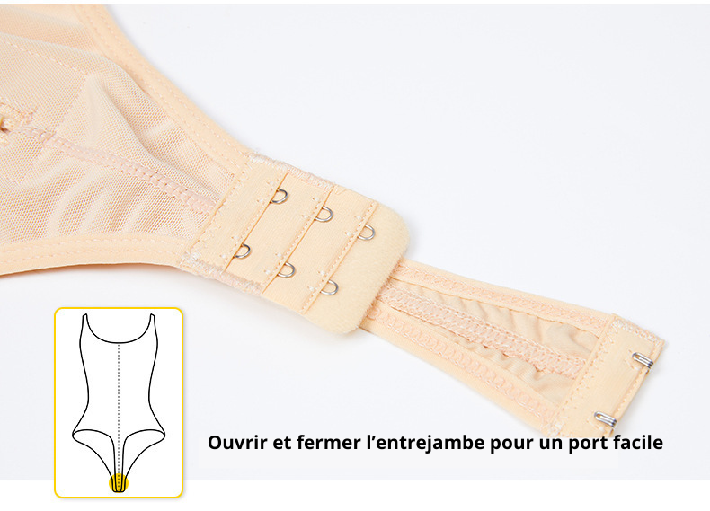 Body femme gainant grande taille